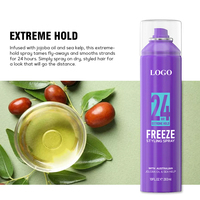 Spray de fixation pour cheveux, marque privée, puissant, hydratant, maintien de la Fiber capillaire, Spray coiffant