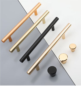 Innovative GQK Home Decor Gold Color Zinc Alloy Brass <b>Door</b> <b>Pull</b> <b>Handle</b> New Listing Selling Well for Kitchen Cabinets & Dressers - Product Image 3