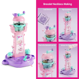 Nouveau bricolage jouet Arts Cool <span class=keywords><strong>Bracelet</strong></span> Maker Machine enfants <span class=keywords><strong>Bracelet</strong></span> fabrication de bijoux Kits amitié charme pour les filles cadeaux de noël - Product Image 3