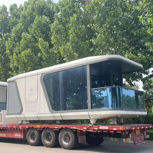 Estructura de acero modular de Instalación rápida Casa prefabricada Metapod rentable para dormitorio Hotel vacante Apartamento Apple Warehouse - Product Image 6