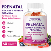 Gummies de vitamines prénatales pour femmes : Compléments pour la conception, la fertilité et l'équilibre, pour femmes enceintes