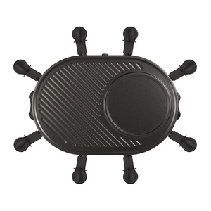 Grill de table électrique sans fumée pour l'intérieur avec poêles et spatules, plaque de cuisson antiadhésive pour jusqu'à 8 <span class=keywords><strong>personnes</strong></span>, idéal pour les fêtes et les moments en famille - Product Image 3