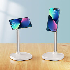 Adjustable Multi-Angle Magnetic Cell Phone Holder Sturdy Stable Base Hands Free <b>Stand</b> For Watching Videos Checking Kitchen Recip - Product Image 5