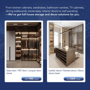 Guardaroba su Misura Allure con Struttura in Alluminio <span class=keywords><strong>a</strong></span> <span class=keywords><strong>6</strong></span> <span class=keywords><strong>Ante</strong></span> in Vetro, Design per Cabina <span class=keywords><strong>Armadio</strong></span> - Product Image 4