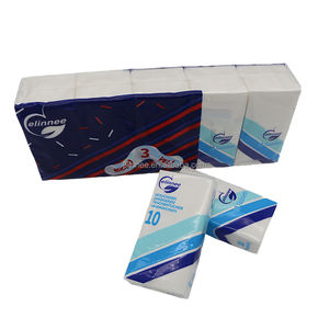 Emballage de mouchoirs en <span class=keywords><strong>papier</strong></span> pour le visage ultra-doux et résistant avec logo personnalisé - Product Image 3