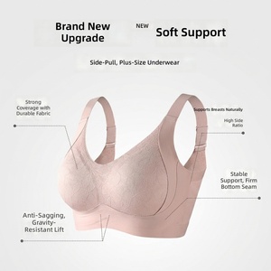<span class=keywords><strong>Reggiseno</strong></span> Senza Ferretto in <span class=keywords><strong>Microfibra</strong></span> a Supporto Totale, Modella il Retro, per Seni Grandi e Curvi, Fornitura all'Ingrosso per Intimo - Product Image 5