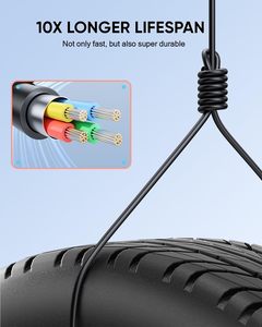 Pour Nintend <span class=keywords><strong>Switch</strong></span> 2 câble de <span class=keywords><strong>chargeur</strong></span> USB 1M 2M 3M remplacement 60W cordon USB type-c pour NS <span class=keywords><strong>Switch</strong></span> 2/adaptateur officiel/Console de commutation - Product Image 6
