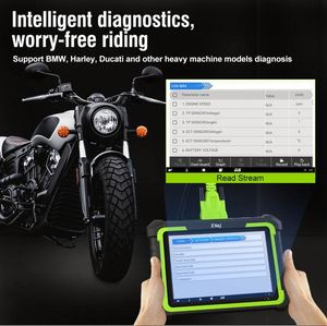 เครื่องมือวินิจฉัยมอเตอร์ไซค์ JDIAG M400PR ปี 2026 ระบบ ABS และโปรแกรมรีแมพ ECU เครื่องสแกนมอเตอร์ไซค์สำหรับ HONDA, YAMAHA, DUCATI, Kawasaki - Product Image 4