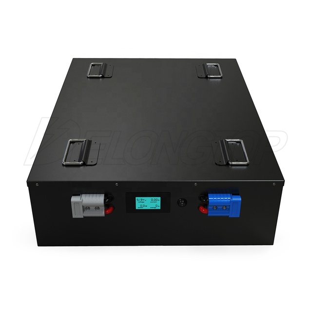 96V 100AH LiFePO4 Lithium Battery Pack Built-in 200A BMS 3.2V Prismatic Cell 30S1P Delong LFP51200 6500 Cycles