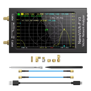 Analizador de Redes NanoVNA-F V3 2023 Actualizado, 1MHz-6GHz, Pantalla de 4.3 Pulgadas, Antena HF VHF UHF VNA, 801 Puntos de Escaneo - Product Image 1