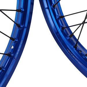 Color bronce Fit Ultra Bee 21*1,6 y 18*2,15 Juego <span class=keywords><strong>de</strong></span> ruedas Costom Color Electric Dirt Bike <span class=keywords><strong>Supermotard</strong></span> Ruedas traseras delanteras - Product Image 6