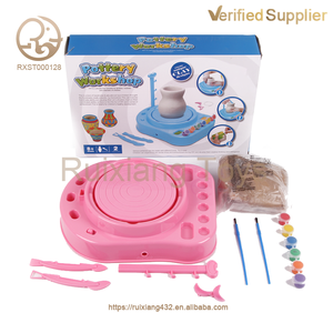 Atelier de poterie électrique en plastique d'approvisionnement d'usine jouet enfants bricolage expériences éducatives de <span class=keywords><strong>chimie</strong></span> STEM ensembles de jeu amusants - Product Image 6