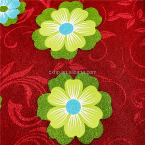 Indonésie/malaisie <span class=keywords><strong>marché</strong></span> 3D grande fleur de rose unie 100 polyester imprimé disperser drap de lit textiles <span class=keywords><strong>tissu</strong></span> 100 polyester - Product Image 5