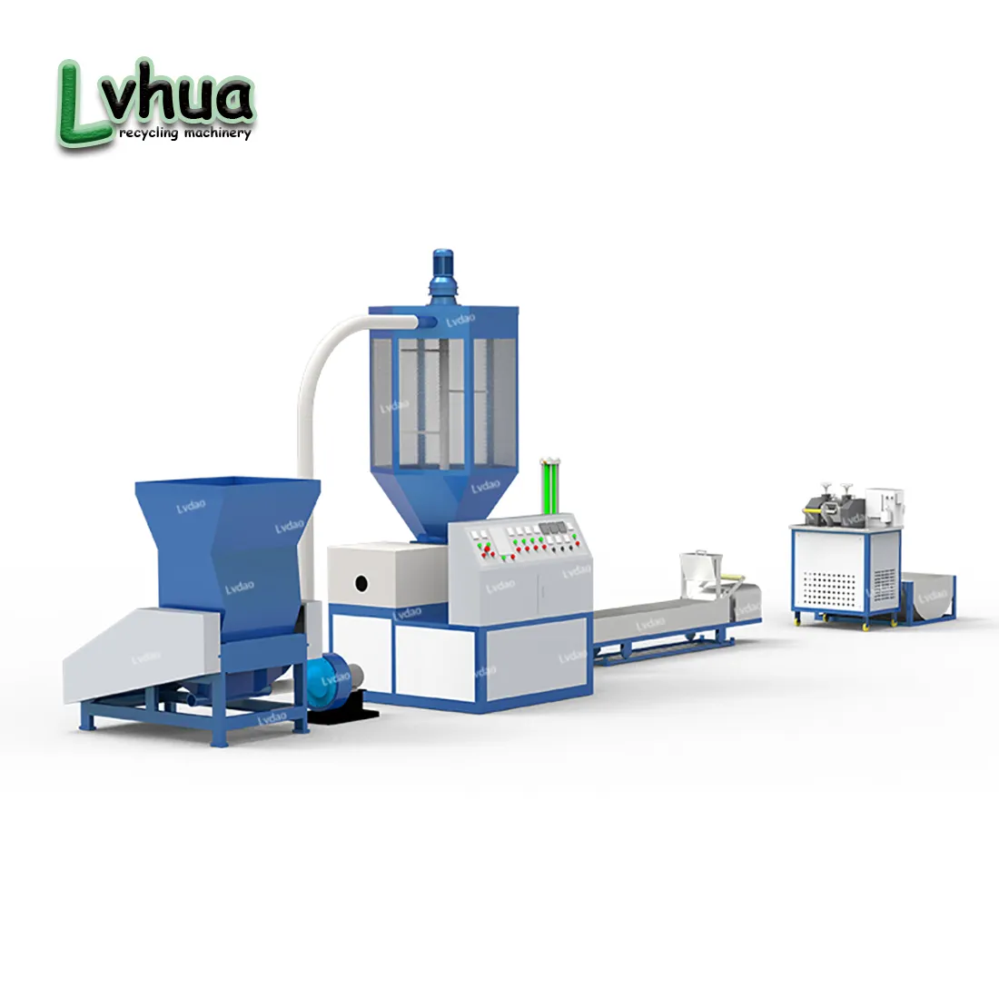 Lvhua 자동 eps 거품 재활용 펠릿 화 기계 xps 거품 과립 만들기 기계 재활용 만들기 기계