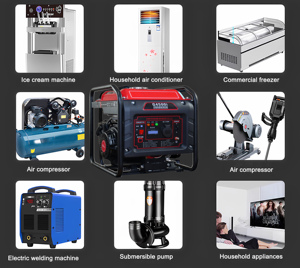 Générateur d'essence portable refroidi par air Excalibur 5KW de haute qualité OEM - Product Image 6