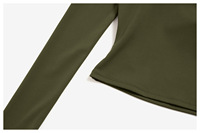 Nouvel ensemble de yoga uni, taille ajustée, manches longues, pantalon rehausseur de hanches, deux pièces, respirant, séchage rapide, pour entraînement et gym