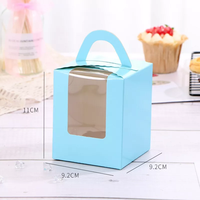 Boîtes à gâteaux portables de mariage d'anniversaire de haute qualité boîte à gâteau en papier personnalisée en gros