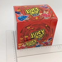 Sucettes liquides Juicy Drop Pop, saveurs acidulées assorties, populaires, idéales pour les cadeaux, les fêtes, les lots, la vente en gros