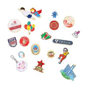Ofset baskı ile özelleştirilebilir havadan rozet 3D emaye Metal yaka iğnesi hatıra madalya için denizcilik tarzı tasarım - Product Image 1