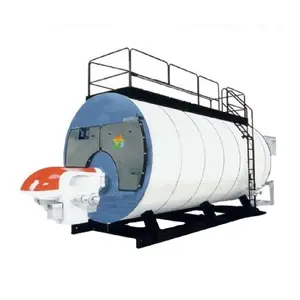 WNS 1 2 3 5 ton Type high efficiency fuel oil gas steam boiler Industrial heater for Plywood Plant