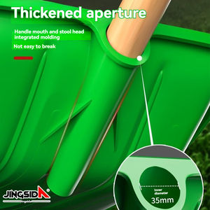 Conception tout-en-un robuste pour le déneigement des travaux agricoles <span class=keywords><strong>Pelle</strong></span> en poly pour la maison et l'extérieur - Product Image 5