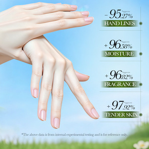 Crème pour les mains SADOER à l'huile d'argan et au <span class=keywords><strong>parfum</strong></span> de camélia 60g, douce, hydratante, nourrissante, soin de la peau en hiver, motif pingouin, floral - Product Image 2