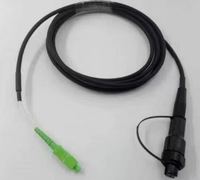 SC/APC-SC/APC konektor kabel Parch Mini tahan air 5.0mm kabel selubung ganda 5M-200M