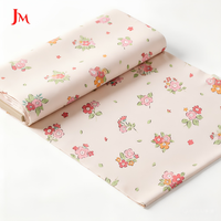 Kain Voile Muslin Katun Organik Murni Berkualitas Tinggi dengan Desain Cetak Bunga untuk Pakaian