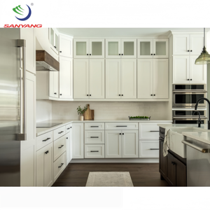 Set Completo di Mobili da <span class=keywords><strong>Cucina</strong></span> Moderni Modulari di Lusso Americani Personalizzati con Finitura Bianca di Alta Qualità - Product Image 4