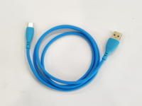 Câble de données USB Type-C en cuivre pur PINYI PVC 3A pour téléphone portable, iPhone, ordinateur et accessoires de voiture