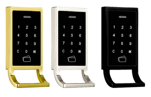 ארון עץ מנעול אלקטרוני מסך מגע לוח מקשים מנעול יוגה דיגיטלי + חדר כושר - Product Image 4