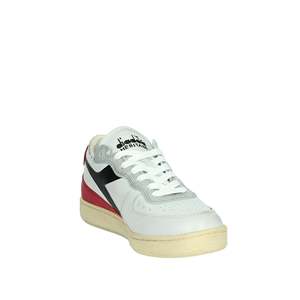 Diadora Heritage Women's Sneakers White Red Walking Style Shoes - Product Image 5