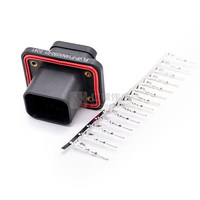 Connecteur automobile de communication de signal HV 32 broches étanche rectangulaire prise et prise joint de fil