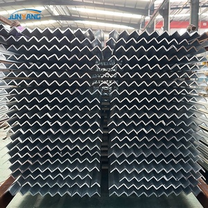 مظهر عالمي مزخرف على شكل حرف L زاوية قائمة من الألومنيوم مقذوف ذهبي بني بأكسيد الألومنيوم - Product Image 3