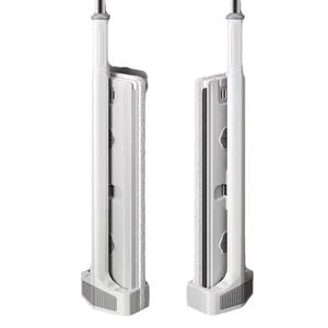 Mopa Plana <span class=keywords><strong>Plegable</strong></span> de Acero Inoxidable Ligero 2025 con Bandeja de Plástico, Sin Necesidad de Lavar a Mano, con Sistema de Escurrido, para Uso en Seco y Húmedo - Product Image 5