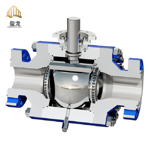 <span class=keywords><strong>API</strong></span> tiêu chuẩn thép carbon wcb trunnion gắn đúc thép trunnion van bi - Product Image 2