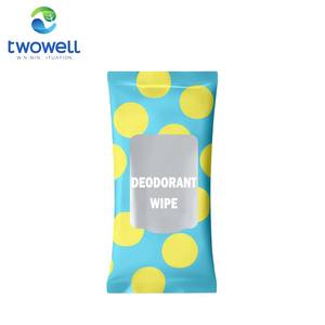 非刺激性ウェットクレンジングワイプ個々の消臭ワイプカスタムロゴ付き - Product Image 3