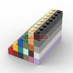 ตัวต่อ BEBRICKS ชุดประกอบหมายเลข 3008 แผ่นขนาด 1x8 ของเล่นตัวต่อพื้นฐาน MOC ชุดแผ่นสำหรับเด็กชายและเด็กหญิง สร้างสรรค์ - Product Image 4