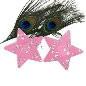 Блестящие розовые бабочки, накладки для сосков, индивидуальные Блестки для губ, пайетки для сосков, сексуальные наклейки для тела - Product Image 6