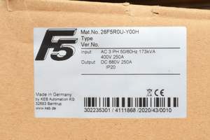 KEB 26F5R0U-Y00H, COMBIVERT F5, Variateur de fréquence - Product Image 6