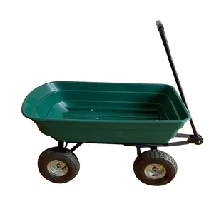 Cheap Used Heavy Duty 250kgs Agriculture Garden Tool Cart Steel Tool Box Metal Cart For Sales