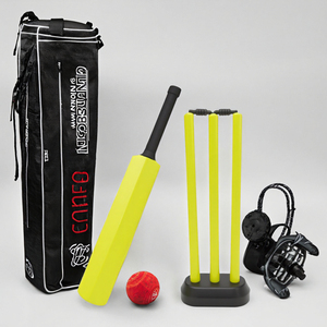 ZAP SPORTS Batte de cricket en plastique légère – Batte pleine grandeur robuste pour le cricket avec balle de tennis et usage récréatif - Product Image 3