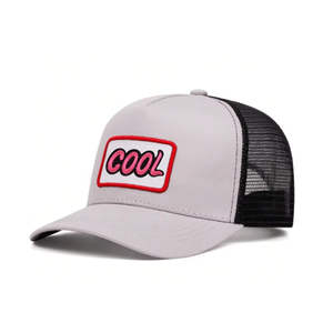 Gorra de béisbol unisex azul de 6 paneles con malla transpirable y logo de golf en el borde para ropa deportiva de primavera/verano - Product Image 3