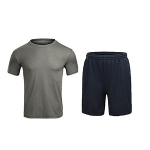 T-shirt à manches courtes à séchage rapide, unisexe, adulte, couleur unie, évacuation de l'humidité, vêtements de sport pour la course à pied et la salle de sport - Product Image 2