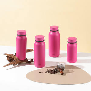 PINKAH Bouteille isotherme personnalisée en acier inoxydable à double paroi de 24 oz, anti-fuite, avec filtre, pour les voyages - Product Image 2
