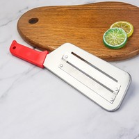 Huishoudelijke multifunctionele keukenhulpjes handmatige koolrasp roestvrij staal dubbelbladige groenteschiller