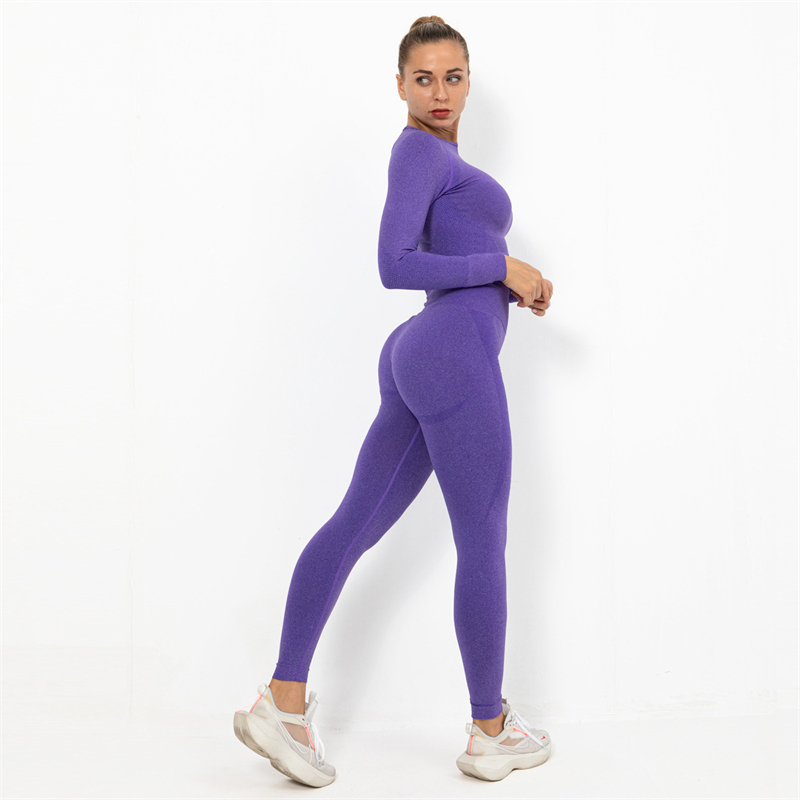 14 colors  Fashion Modern Breathable Workout Clothing Women Active Wear Yoga Set