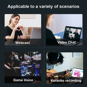 Micrófono de Condensador USB Cardioide Profesional OEM A13 con Cancelación de Ruido y Diseño Ligero para Transmisión en Vivo - Product Image 6