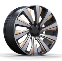 Jantes de voiture personnalisées en promotion WHJ015, jantes en aluminium de 13 à 26 pouces, usinées CNC, forgées, en acier ou en aluminium, pour Ford