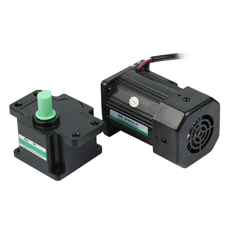 Engranaje AC regulación de velocidad micro Motor de reducción 6/25/40/90/120/180W Motor de velocidad variable